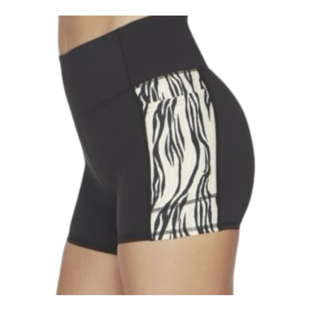 New Skechers WOMEN'S DVF: Diane Von Furstenberg 4 Inch Bike Shorts Black XS